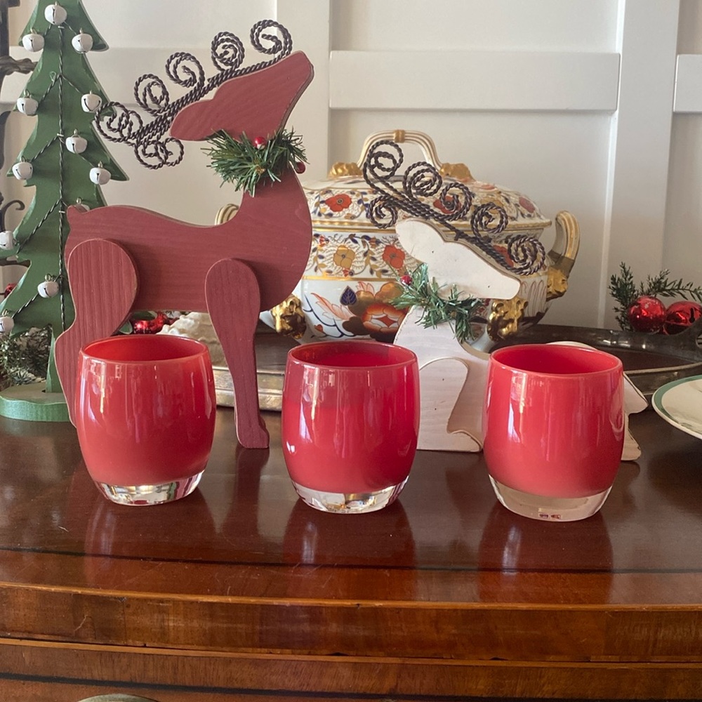 Glassybaby Glassy Baby red, great for Valentines 💝 ♥️